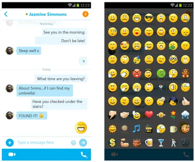 Skype Emojis | Emojis meanings