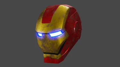 ArtStation - Шлем железного человека (Ironman helmet)