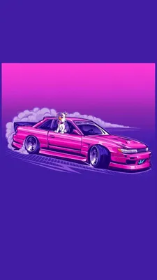 Premium Vector | Car jdm vector illustration