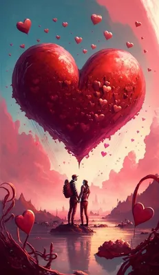 Обои День святого Валентина, 14 февраля, сердце, декорации, украшения,  Valentine's Day, heart, decorations, love, Праздники #8483