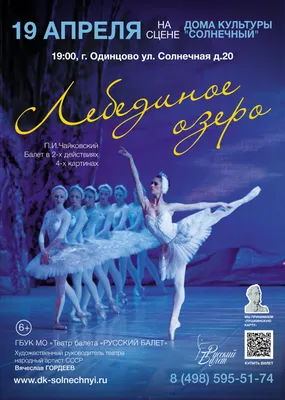 Балет Чайковского «Лебединое озеро» назвали украинским в Лиссабоне | Пикабу