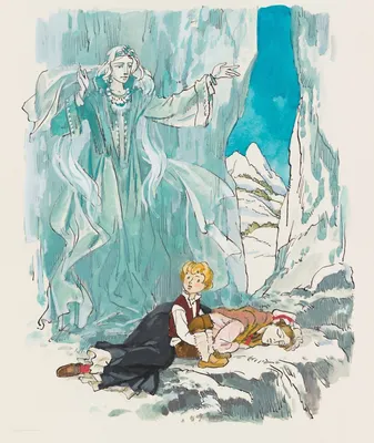 Иллюстрации к сказке Ганса-Христиана Андерсена "Снежная Королева"
