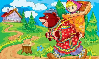 МАША и МЕДВЕДЬ. Мультфильм. Сказка для детей. Fairy Tale For Children in  Russian. - YouTube