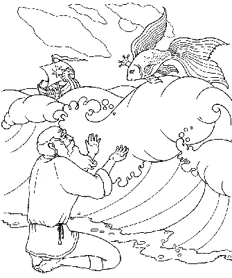 Иллюстрация 1 из 35 для Сказка о рыбаке и рыбке - Александр Пушкин |  Лабиринт - книги. Источник: