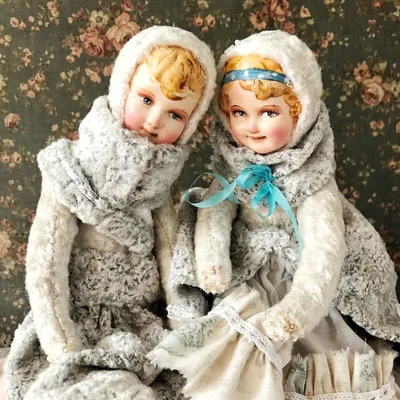куклы Кай и Герда – заказать на Ярмарке Мастеров – S4A8YRU | Куклы и пупсы,  Екатеринбург