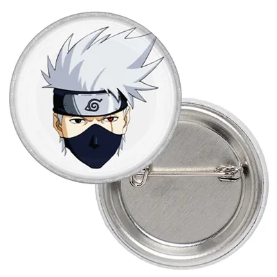 Значок Naruto - Kakashi Hatake (Какаси) - купить аниме значок в Киеве, цены  в Украине - интернет-магазин Rockway