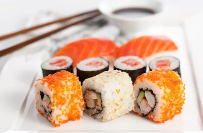 Калорийность суши — сколько калорий в сушах и роллах | Online-Sushi