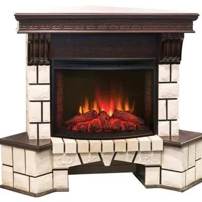 Камин RealFlame Stone Evrika Corner FS25 электрический 1280х1055х780 мм —  купить в Петровиче в Санкт-Петербурге: цена за штуку, характеристики, фото