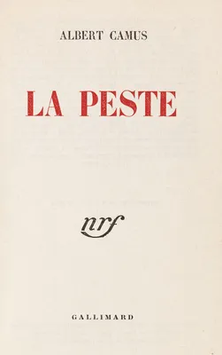 Камю, Альбер. Чума - МБУК «ОГБ» г.Магнитогорска