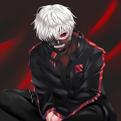 Portrait of ken kaneki in high definition on Craiyon