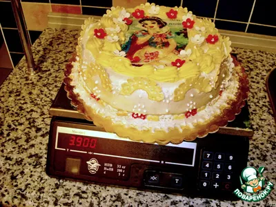 Украшение тортов вафельными картинами – кулинарный рецепт