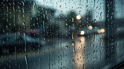 Капли дождя на стекле,за стеклом …» — создано в Шедевруме