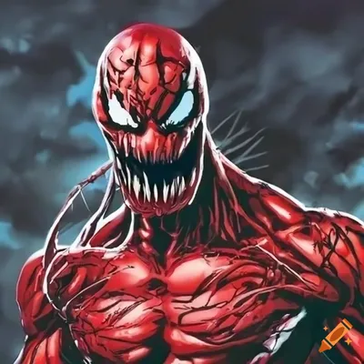 Carnage Drawing Self-made by saruru120 on DeviantArt