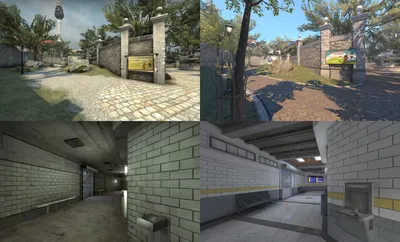 С каких мест срисовали карты Cache, Inferno, Nuke, Overpass, Dust II в CS:GO  - CQ