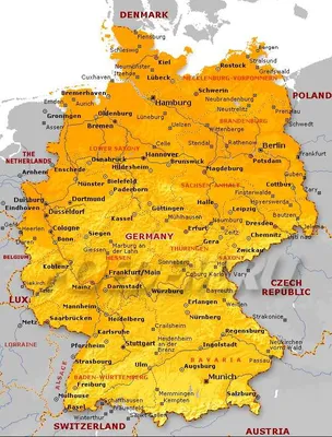 Карта Германии (на немецком языке), , КАРО купить книгу 978-5-9925-1278-6 –  Лавка Бабуин, Киев, Украина