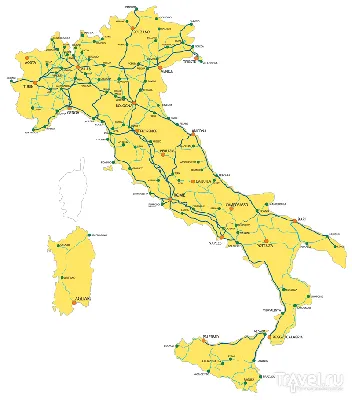 Стенд для Новой Украинской школы "Карта Италии". Доставка по Украине