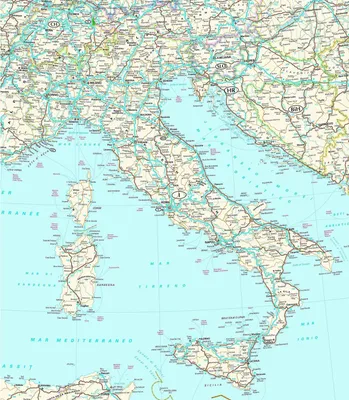 . Исторические карты Италии