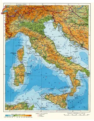 Постер в рамке Карта Италии 30х40 см 645603 – купить по цене 3 000 ₽ в  Москве в интернет-магазине 