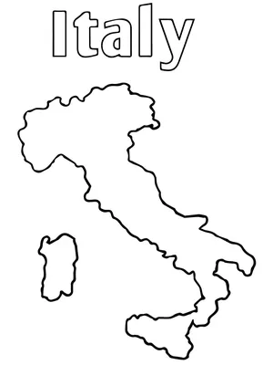 Детальная карта регионов Италии с крупными городами | Италия | Европа |  Maps of the World | Карты всех регионов, стран и территорий Мира