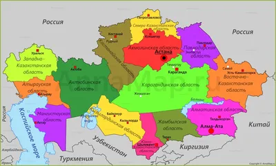 File:Этническая карта Казахстана.png - Wikimedia Commons