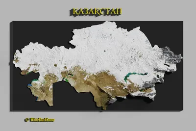 Тектоническая карта РК масштаба 1:2 500 000 — ҰКДҚ