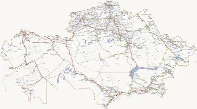 Физическая карта Казахстана 1;25млн (id 24245113), купить в Казахстане,  цена на 