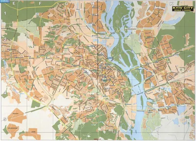 Старый Киев | Карты Киева