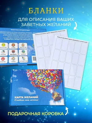 Wishcard Карта Желаний "Создай жизнь своей мечты"