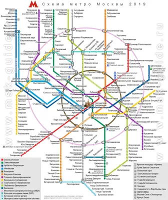 Схема метро на стену с МЦД. Купить в магазине карт