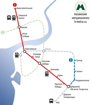 Схема линий Московского метро 4.0