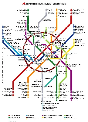 Вселенная Метро 2033 - Карта Метро 2033