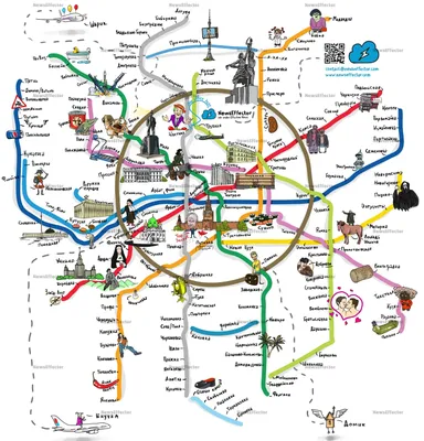 Карта метро Москвы. Карта схема метрополитена г.Москва. Скачать карту  московского метро, A0 -