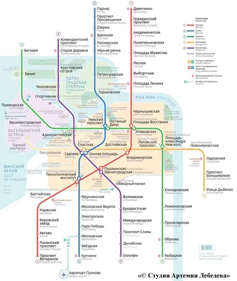 Появилась новая схема метро Санкт-Петербурга. Новых станций нет, но есть  городская электричка | Вокруг Да около | Дзен