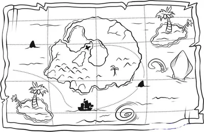 Карта Остров Сокровищ — стоковая векторная графика и другие изображения на  тему 2015 - 2015, Аборигенная культура, Альбатросовые - iStock