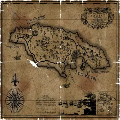 Карта пирата - ePuzzle фотоголоволомка