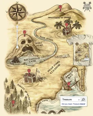 Вафельная картинка Карта пирата (ID#1009541342), цена: 40 ₴, купить на  