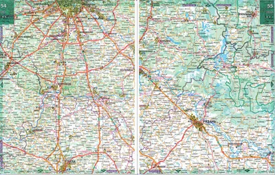 Карта Рязанской области, середина 20 века - купить по выгодной цене в  интернет-магазине OZON (213217445)