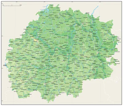 карта рязанской области. карта Рязанской области. Рязанская область. Карты  Рязанской области