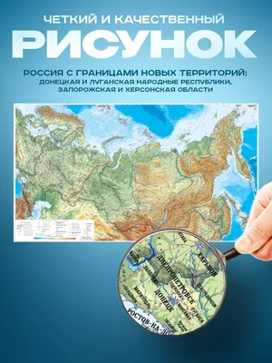 Интерактивная карта России для детей "Карта нашей Родины", ламинированная  купить по цене 299 ₽ в интернет-магазине KazanExpress