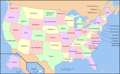 Large flag map of the USA | USA (United States of America) | North America  | Mapsland | Maps of the World