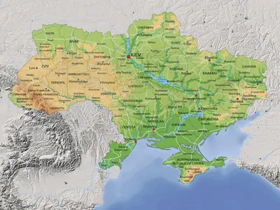 Detailed regions map of Ukraine. Ukraine detailed regions map |   | Maps of all countries in one place