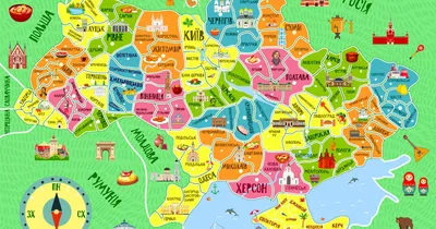 Вивчаємо карту й символи України – Розвиток дитини
