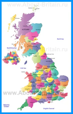 Великобритания, Ирландия. Физическая карта | это... Что такое Великобритания,  Ирландия. Физическая карта?