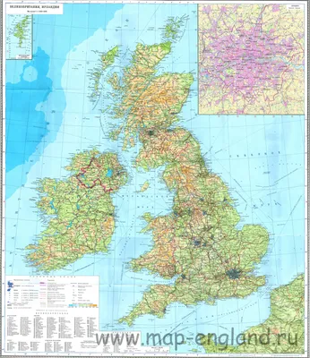 Купить Стенд Карта Великобритании артикул 6119 недорого в Украине с  доставкой