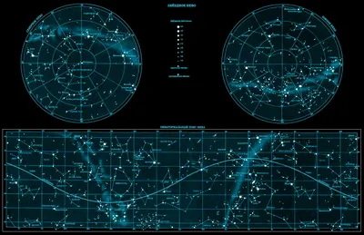 Карта звездного неба