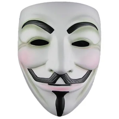 Маска анонимуса / маска анонимус Гая Фокса / маска для карнавала 3ШТУКИ  НАБОР - купить по доступным ценам в интернет-магазине OZON (492636191)