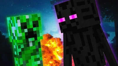 Эпичная Рэп Битва в Майнкрафте (Epic Rap Battles of Minecraft) – КРИПЕР vs  ЭНДЕРМЕН (CREEPER vs ENDERMAN) Lyrics | Genius Lyrics