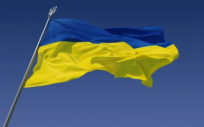 ᐉ Флаг Украины с Трезубцем бесшовный двухсторонний 150x100 см  (3330000028818)