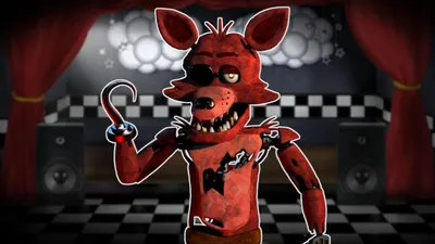 Realistic foxy fnaf on Craiyon