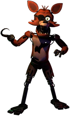 Withered Foxy FNaF VR HW - Download Free 3D model by Captian Allen  (@Allen_Animations) [ae92592]